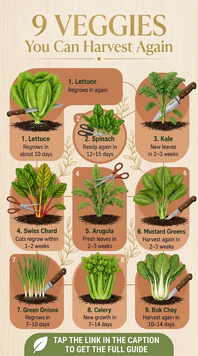 The Infinite Harvest: 9 Cut-and-Come-Again Vegetables for Your Garden