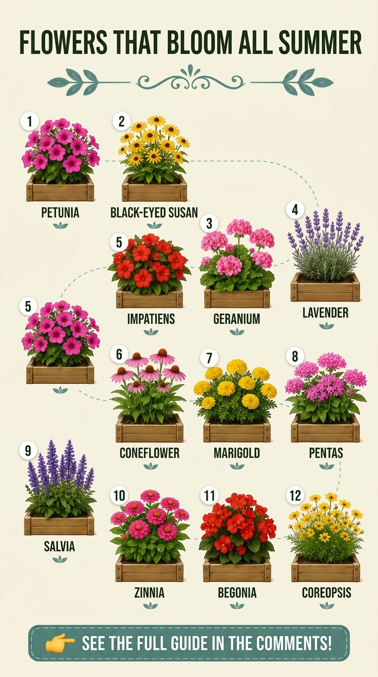 The Ultimate Guide to All-Summer Blooms for a Vibrant Garden
