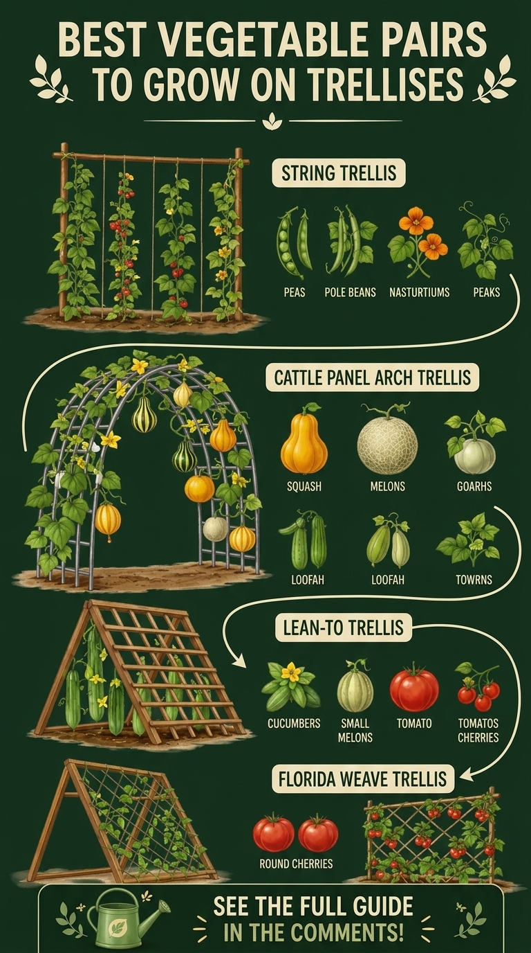Mastering Vertical Gardening: The Best Vegetables for Your Trellis