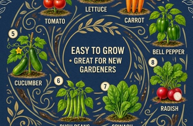 The Beginner’s Garden: 12 Vegetables Guaranteed to Succeed