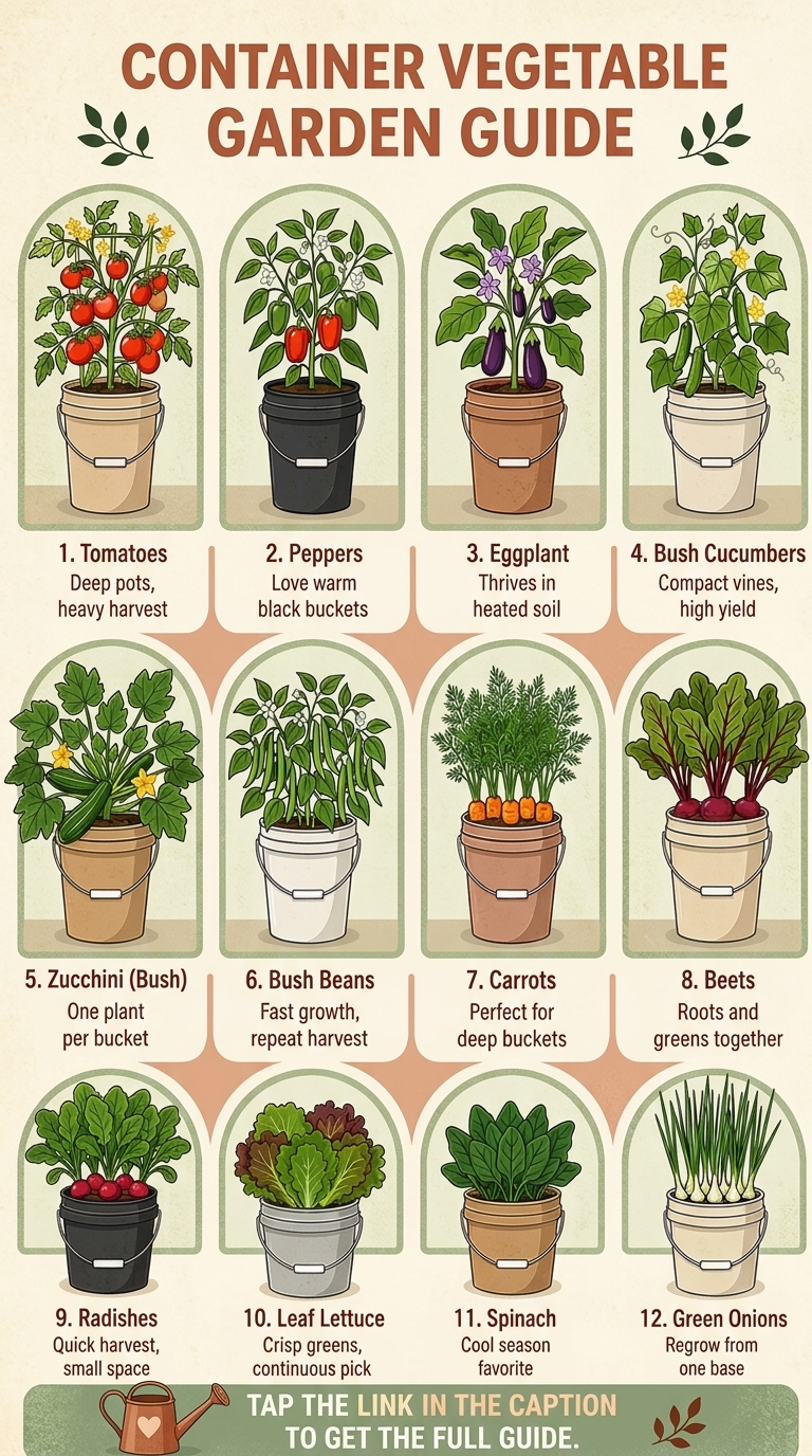 The Ultimate Guide to Container Vegetable Gardening: Success in Small Spaces
