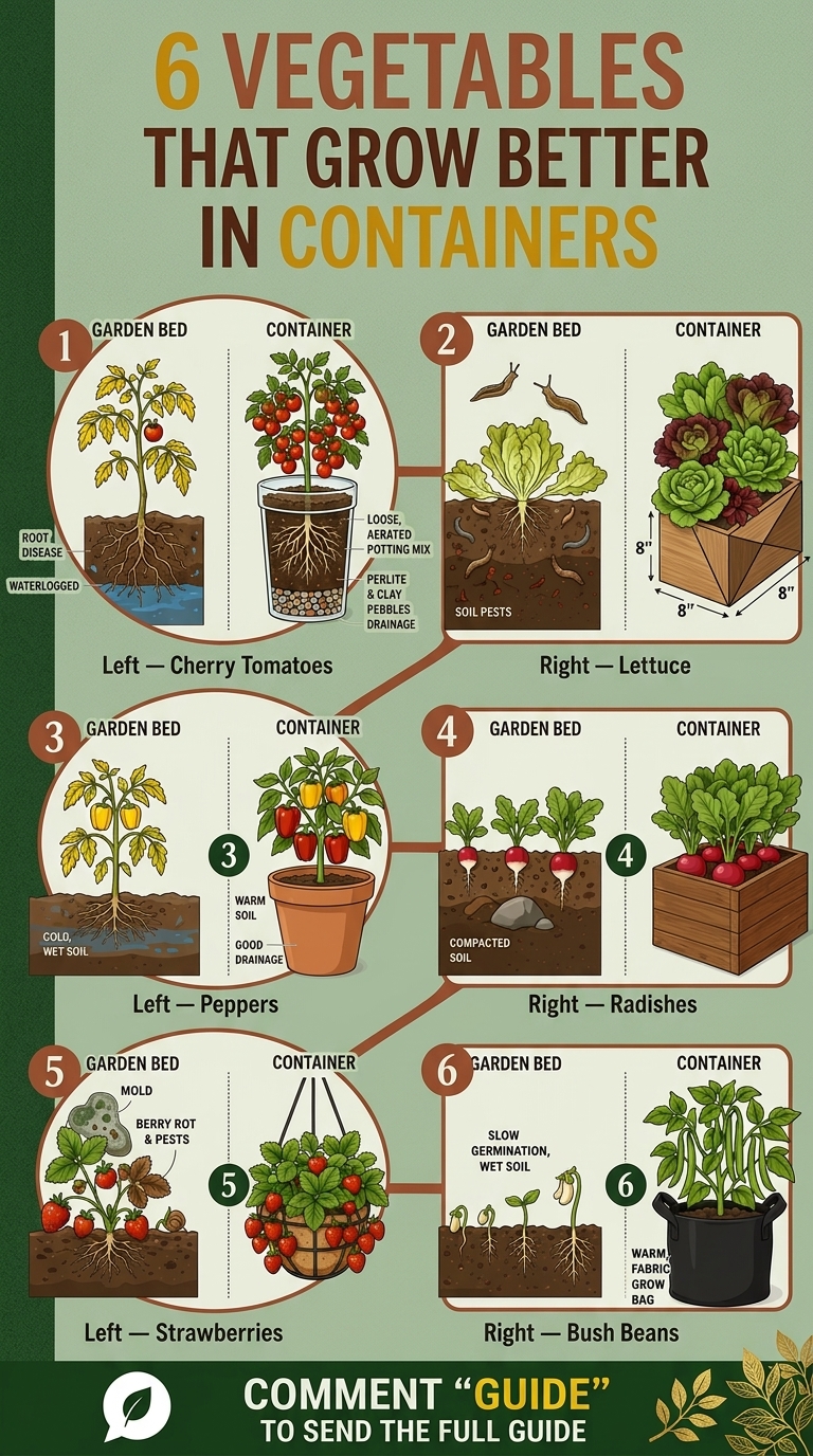 6 Vegetables That Actually Thrive in Containers