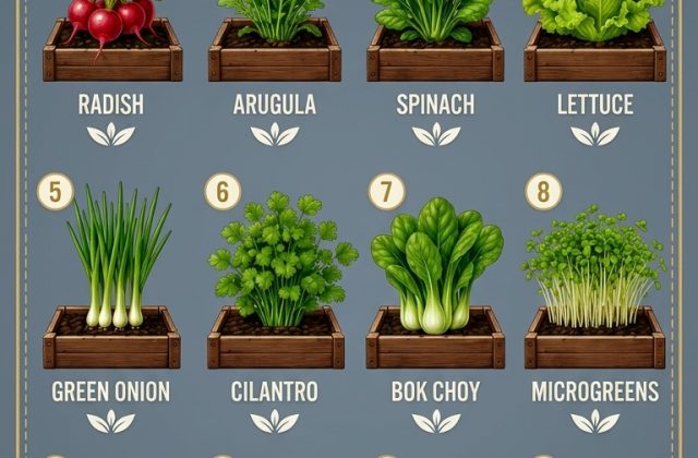 Instant Gratification Gardening: The Fastest Crops for Quick Harvests