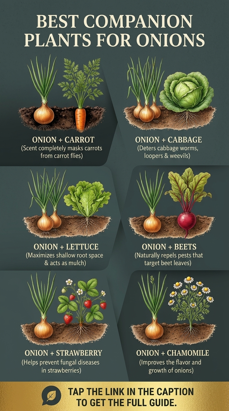 The Ultimate Guide to Companion Planting for Onions