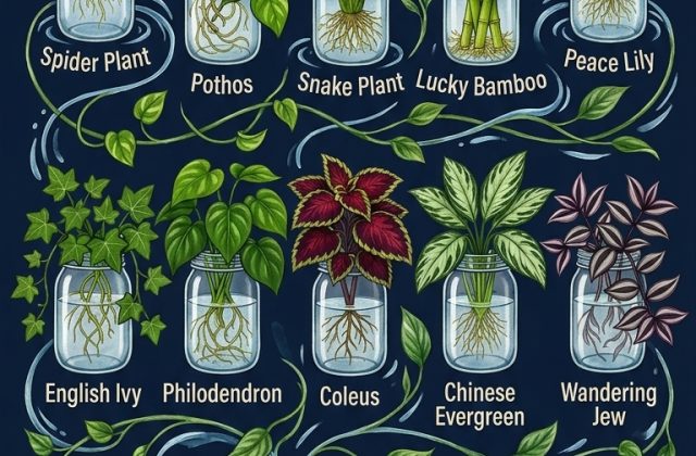 Water Propagation: 15 Houseplants That Thrive Without Soil
