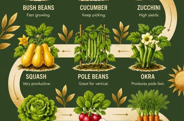 The Second Harvest: A Guide to Summer Vegetable Successions