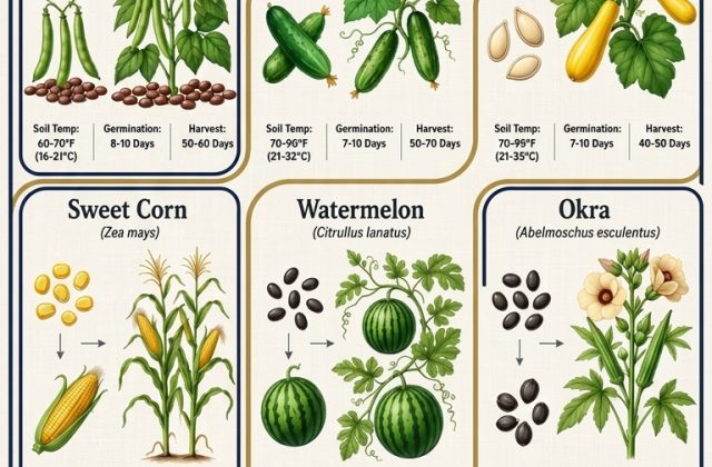 A Complete Guide to Growing Warm-Season Vegetables