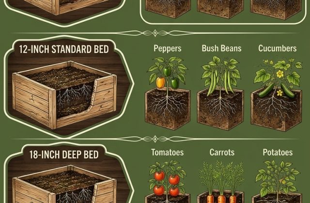 Root Depth Matters: How to Choose the Right Raised Bed Height for Your Crops