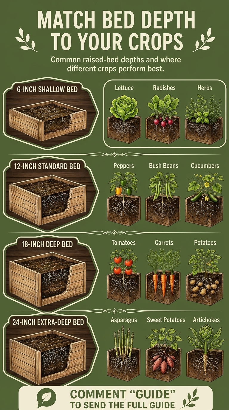 Root Depth Matters: How to Choose the Right Raised Bed Height for Your Crops