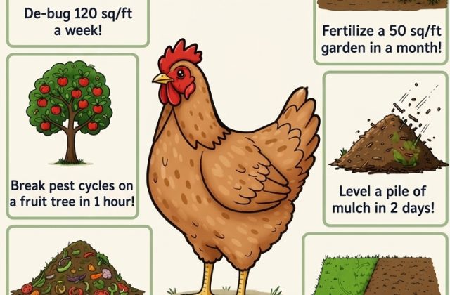 The Sustainable Garden: Integrating Chickens for Soil Health and Pest Control