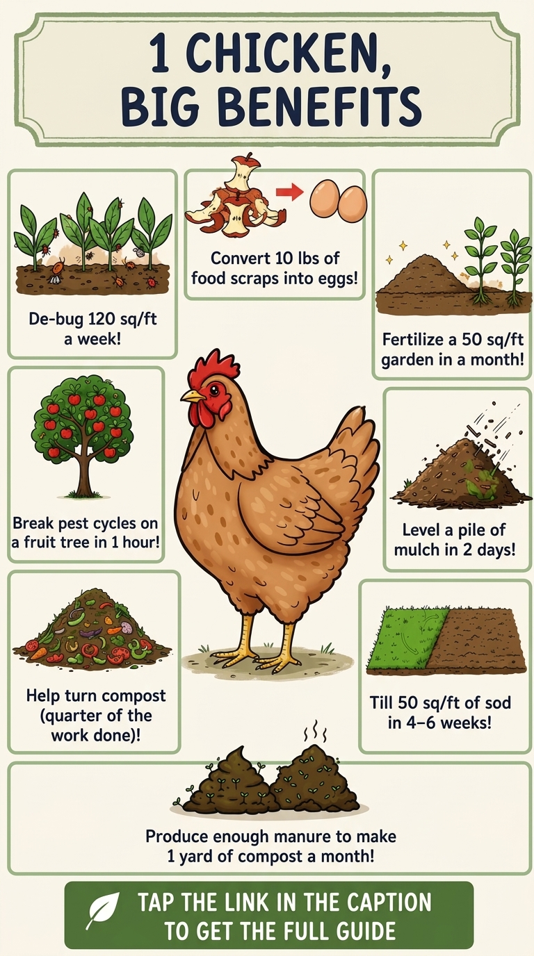 The Sustainable Garden: Integrating Chickens for Soil Health and Pest Control