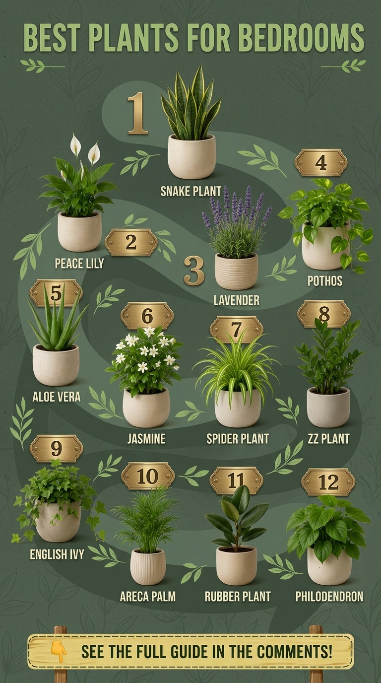 The Best Bedroom Plants for Better Air Quality and Deeper Sleep