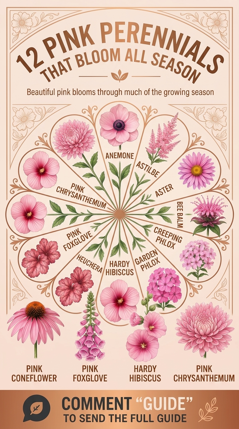 The Ultimate Guide to Pink Perennials for a Season-Long Garden