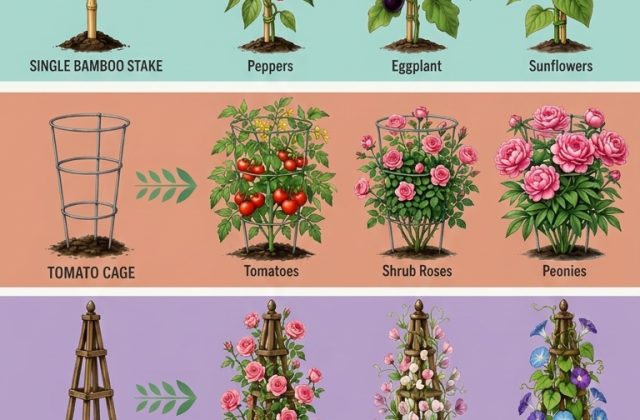 Choosing the Right Plant Supports for a Thriving Garden