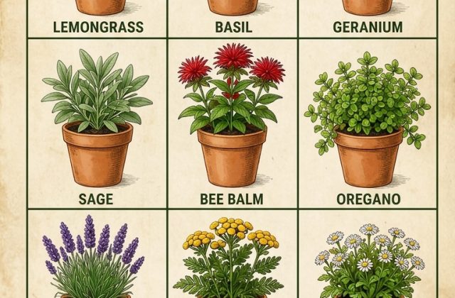 Natural Mosquito Control: Designing a Pest-Repellent Garden