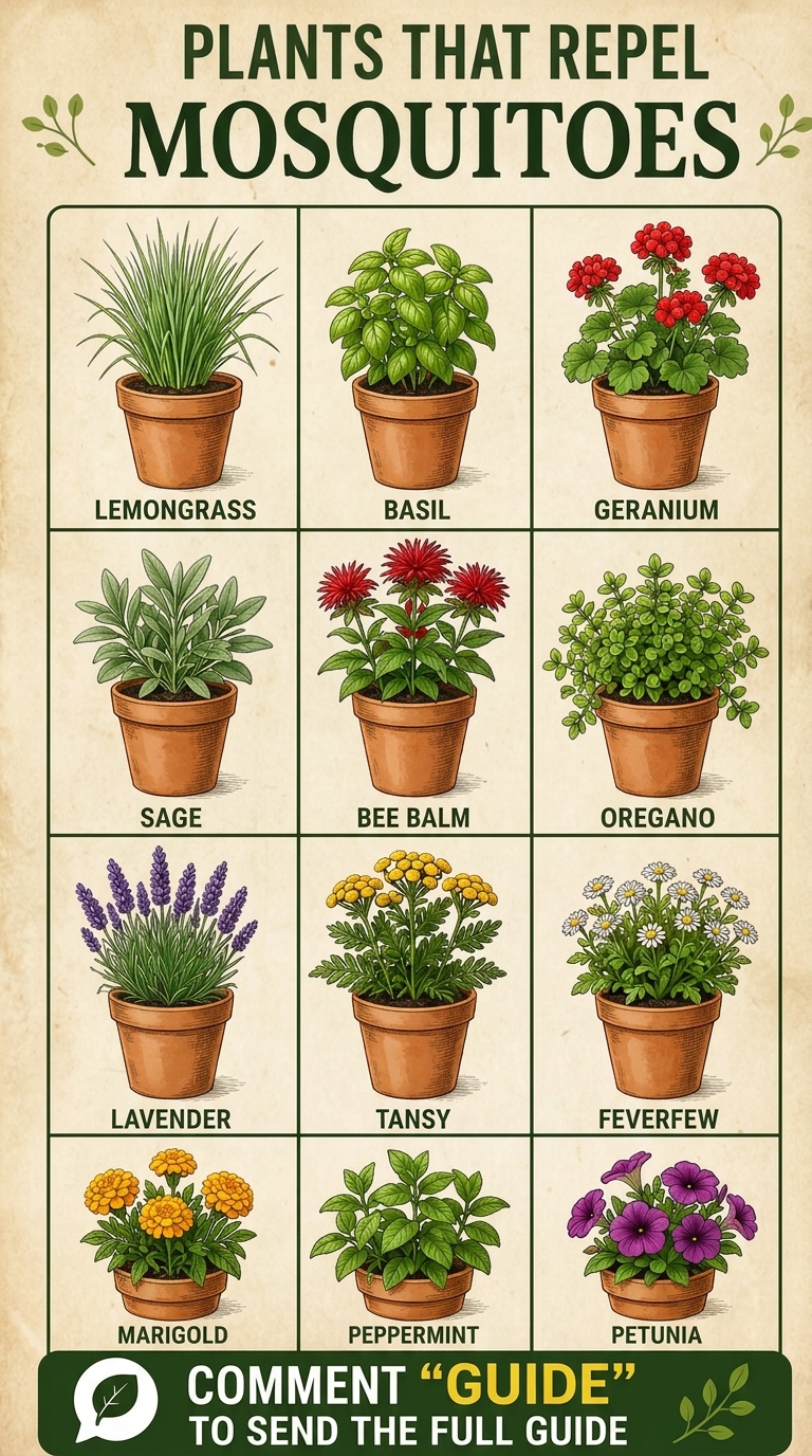 Natural Mosquito Control: Designing a Pest-Repellent Garden