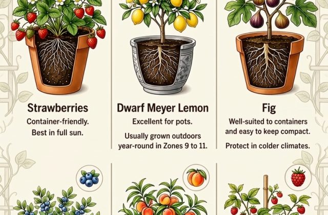 Small-Space Orchards: 6 Fruit Plants Perfect for Containers