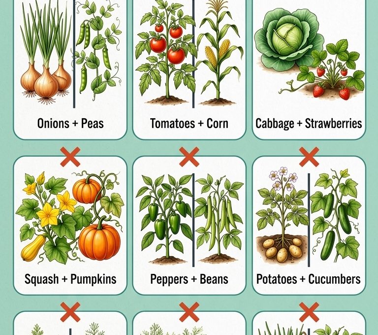 Vegetable Garden Layout: Plants That Should Never Be Neighbors