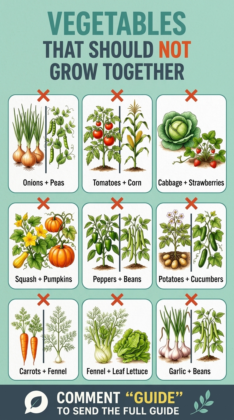 Vegetable Garden Layout: Plants That Should Never Be Neighbors